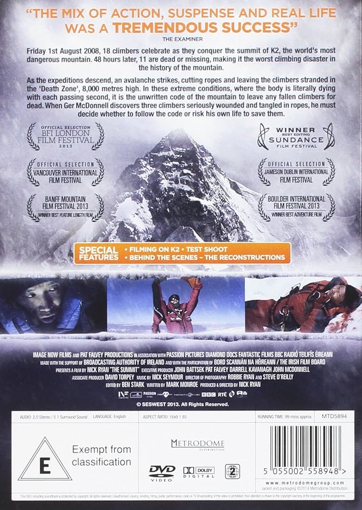その他 80 Meters Below the Summit [DVD] Amazon.com: Summit : Summit, The Summit: Movies & TV